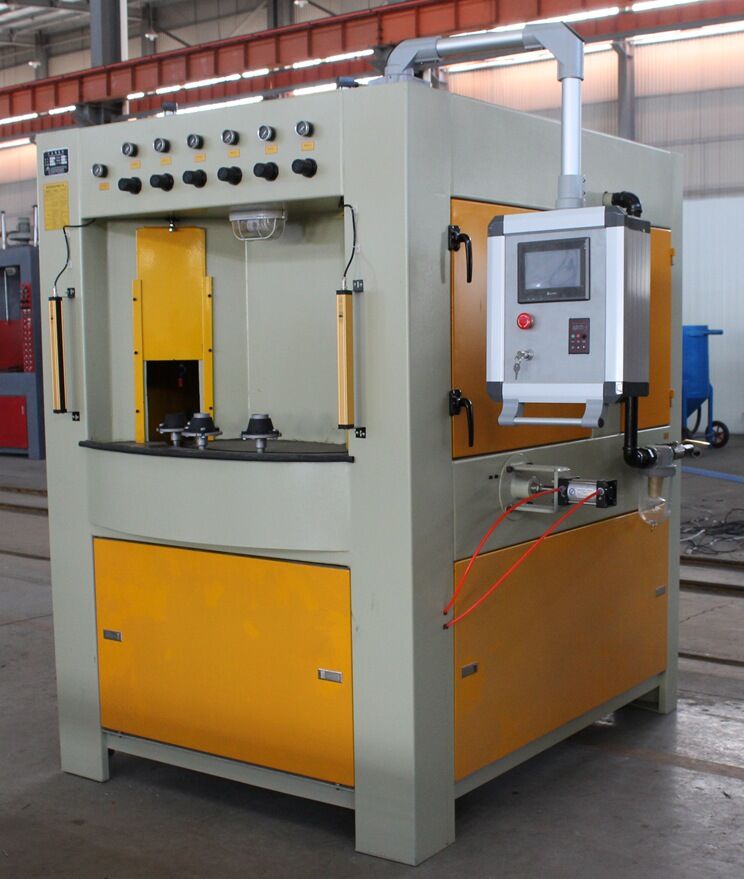 轉(zhuǎn)盤(pán)式自動(dòng)噴砂機(jī)/行星式轉(zhuǎn)臺(tái)噴砂機(jī)，轉(zhuǎn)盤(pán)式自動(dòng)噴砂機(jī)